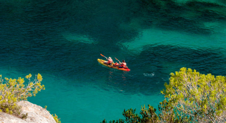 Kayaktour Menorca